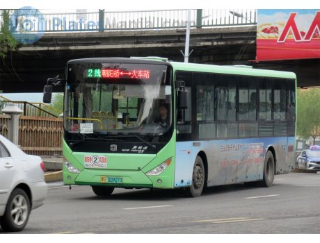 黑G·00907D, ZhongTong LCK6809