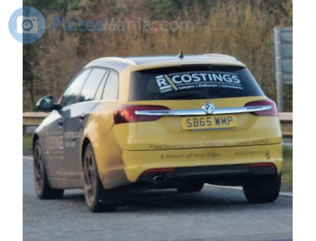 SB65 WMP, Vauxhall Insignia
