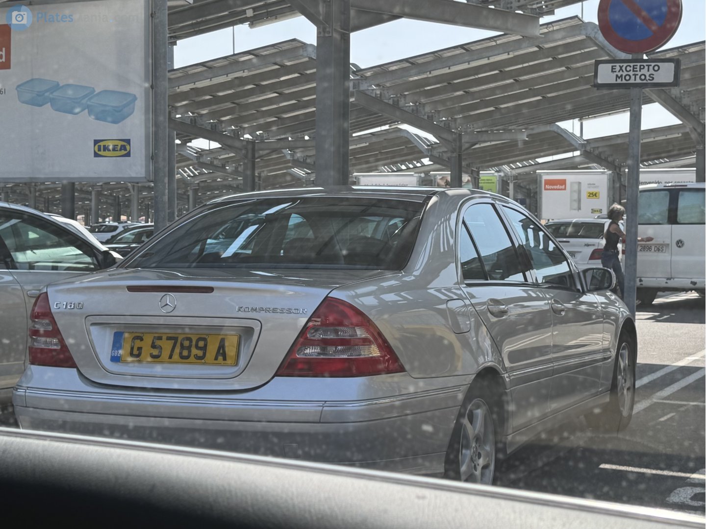 G 5789 A, Mercedes-Benz C-Klasse 2nd gen Sedan (W203), 2000–2007