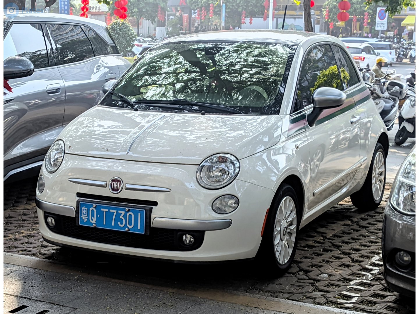 粤Q·T7301, FIAT 500 2nd gen Hatch (312), 2007–2016
