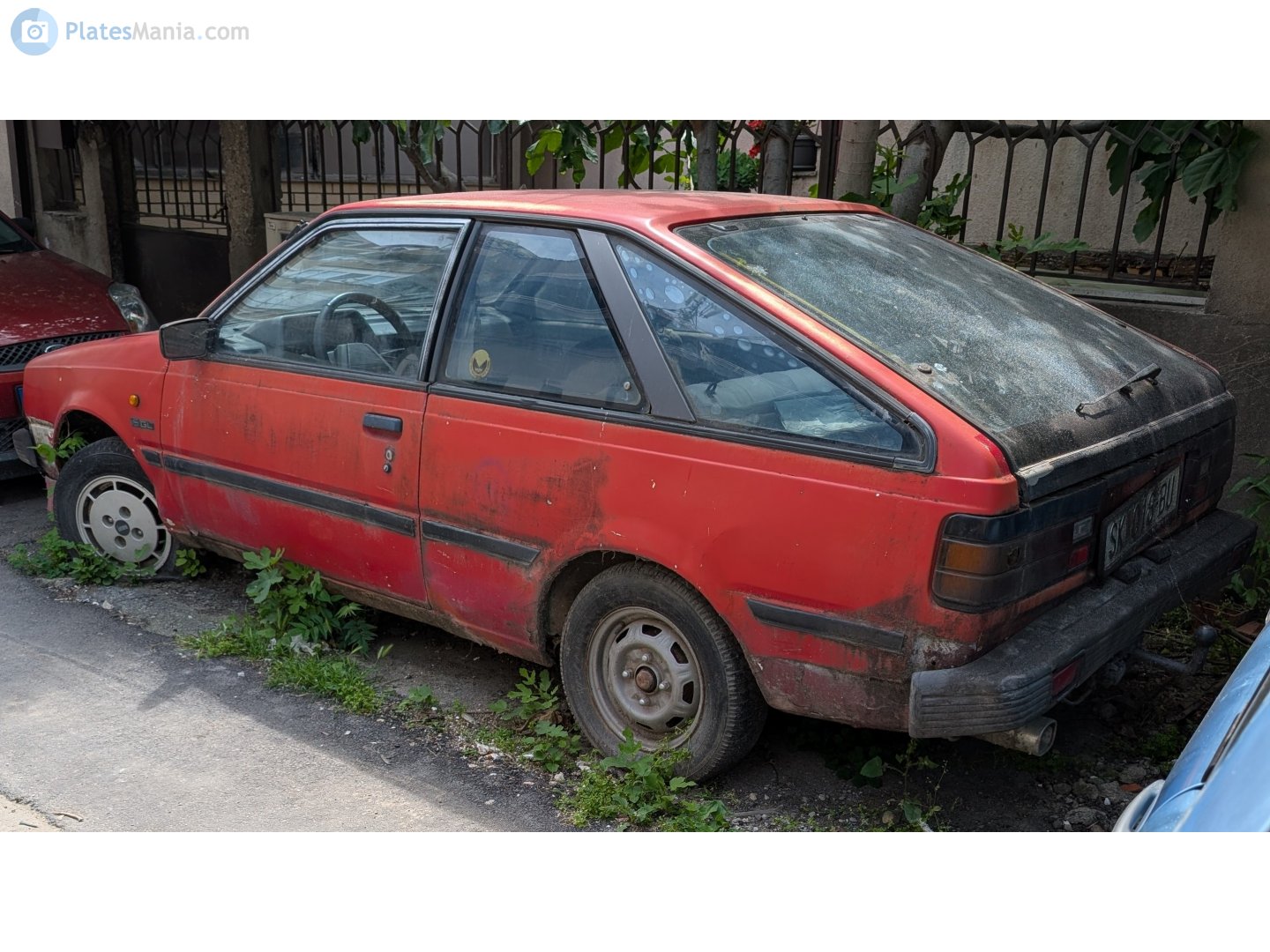 SK 018-BU, Nissan Sunny 5th gen Coupé (B11), 1982–1986