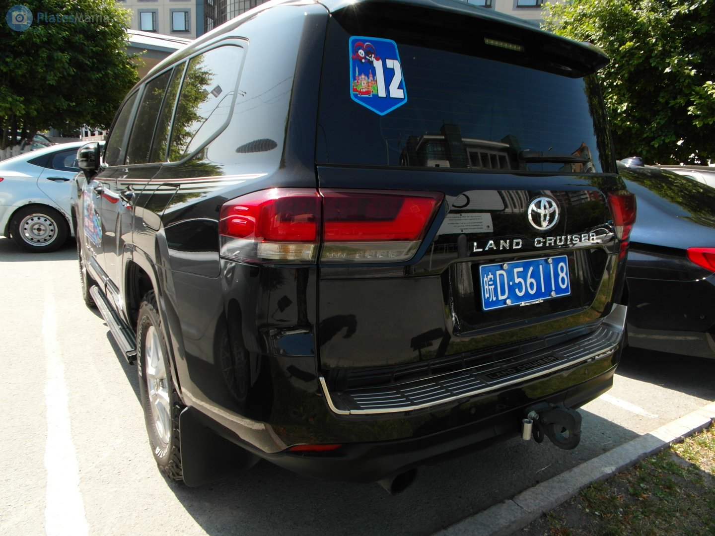 皖D·56118, Toyota Land Cruiser 300 (J300), 2021–