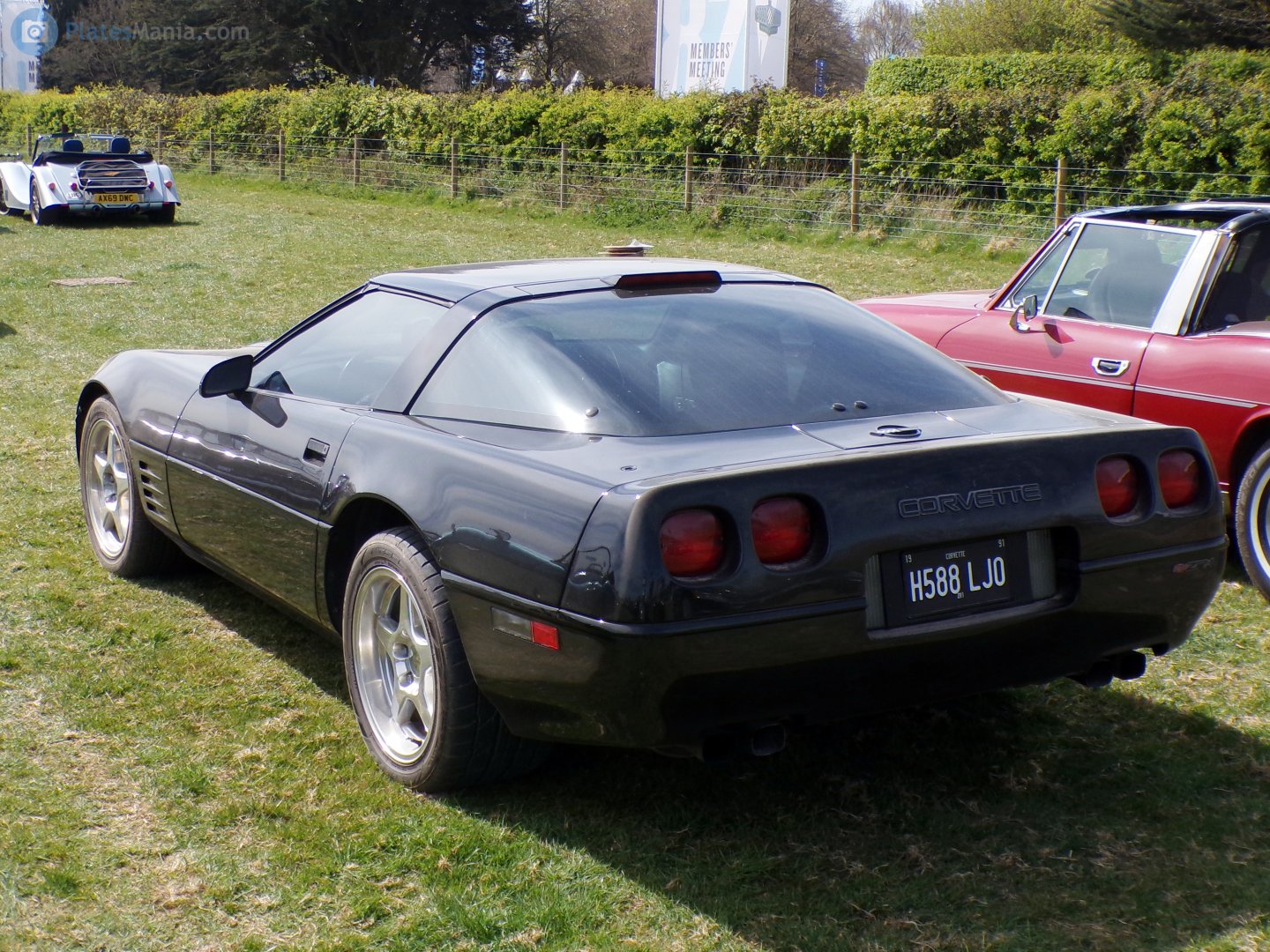 H588LJO, Chevrolet Corvette 4th gen (Sport Coupé) Targa (C4; 07), facelift, 1990–1996