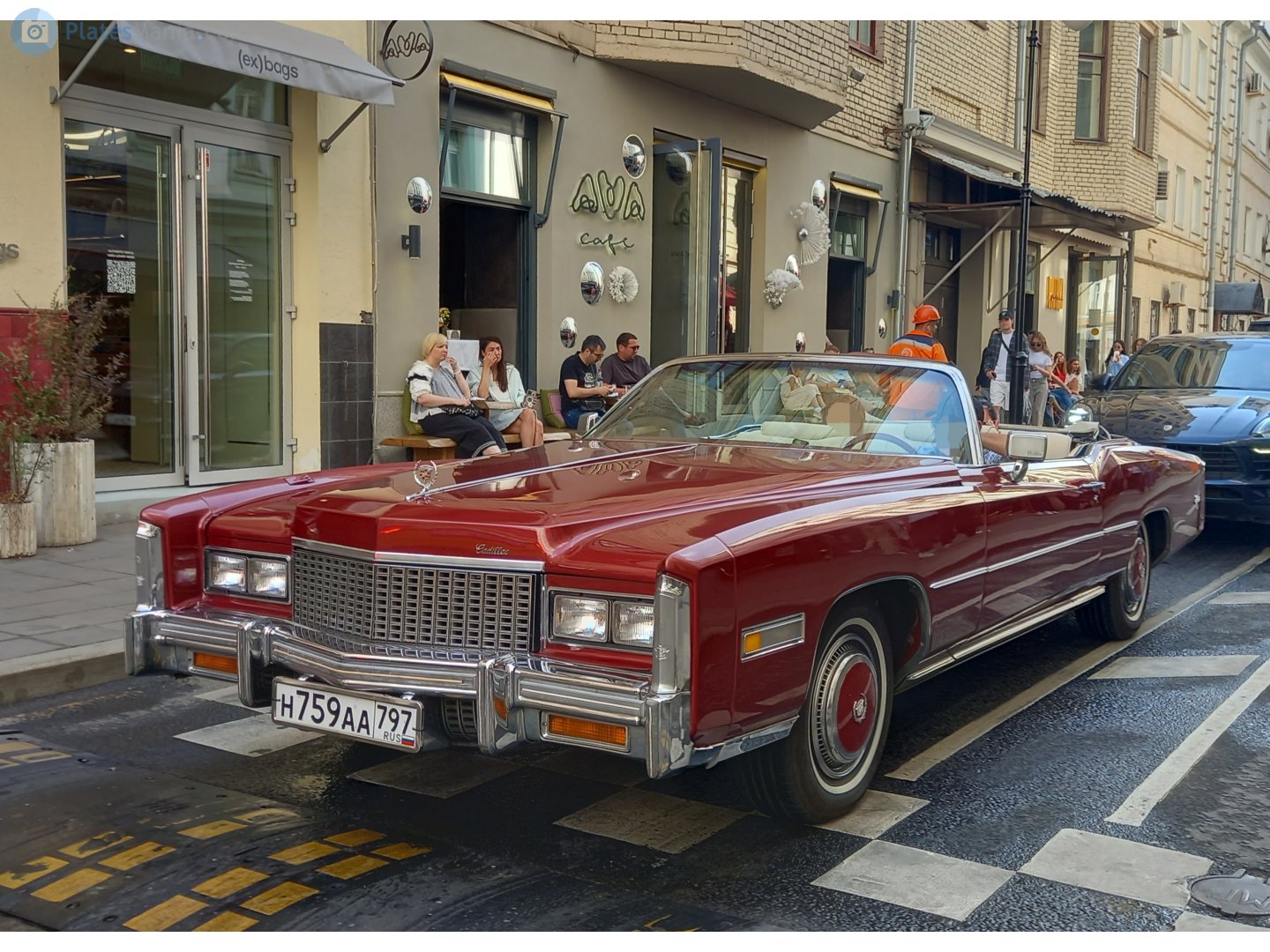 н 759 аа 797, Cadillac Eldorado 9th gen Convertible (L67; E-body), 3rd facelift, 1974–1976