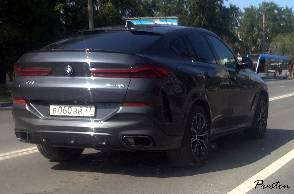 в 060 вв 73, BMW X6 3rd gen (G06), 2019–