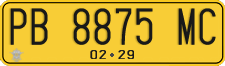License plate of Indonesia, Commercial vehicles