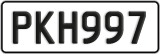 License plate of New Zealand, ABC1(23)