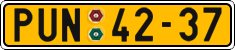 License plate of the Czech Republic, Commercial vehicles (1960)