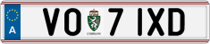 License plate of Austria, Regular plates