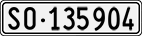 License plate of Switzerland, Cars