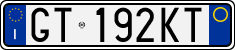License plate of Italy, Cars (1994 year series)