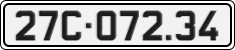 License plate of Vietnam, Cars