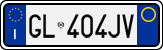 License plate of Italy, Cars (1994 year series)