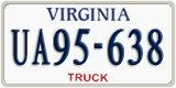 Virginia, Trucks (AB12-345)