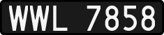 License plates of Poland, 1976 year system