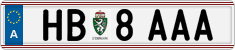 License plate of Austria, Regular plates