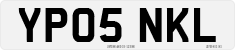 License plate of the United Kingdom, 2001 year system