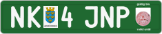 License plate of Austria, Export transit plates