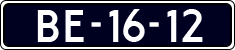 License plate of the Netherlands, Imported oldtimers (commercial vehicles)