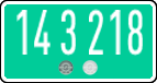 License plate of Lithuania, Diplomatic