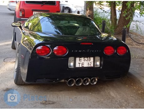 е538те62, Chevrolet Corvette
