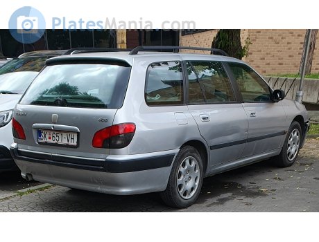 SK 651-VH, Peugeot 406