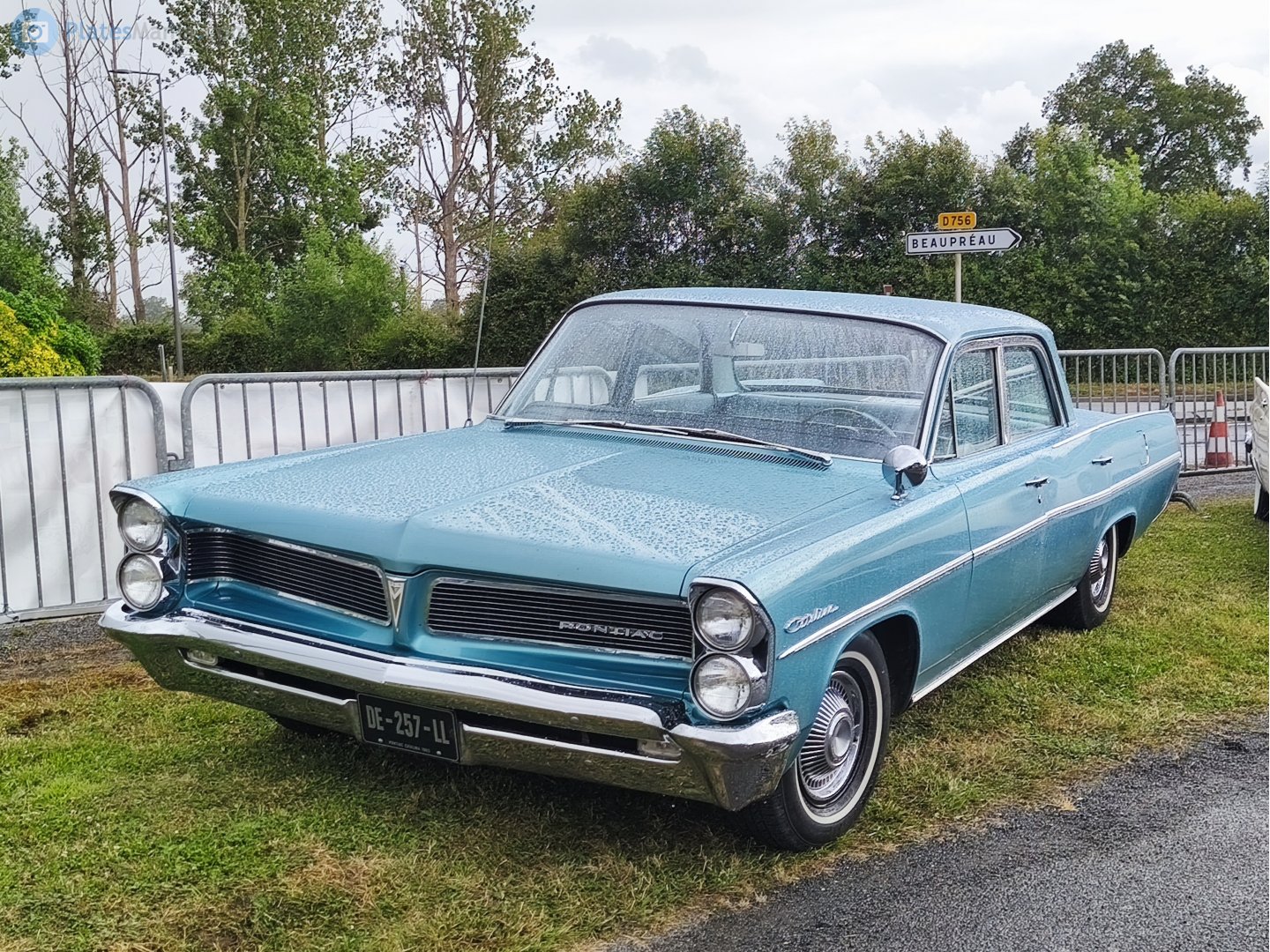 DE-257-LL, Pontiac Catalina 2nd gen 1963 4-door Sedan (2369; B-body), 2nd facelift, 1962–1963