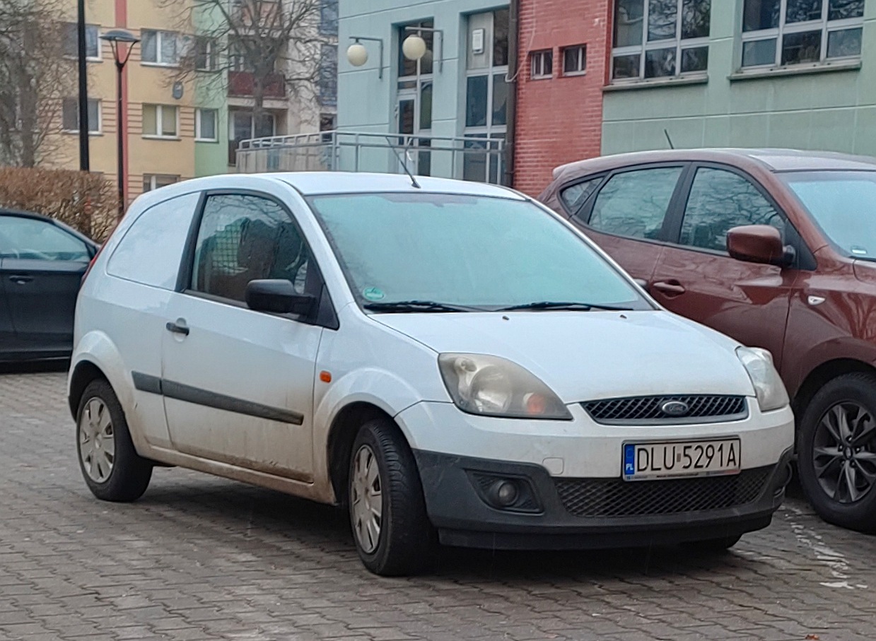 DLU 5291A, Ford Fiesta 5th gen 3-door Van (B257), 1st facelift, 2005–2008