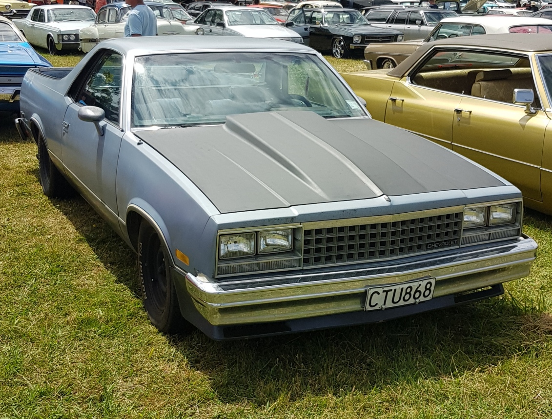 CTU868, Chevrolet El Camino 5th gen (80; G-body), facelift, 1981–1987