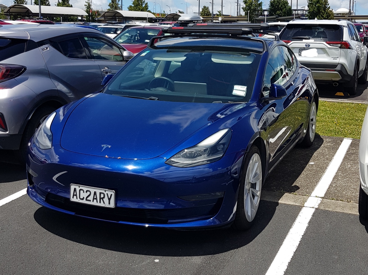 AC2ARY, Tesla Model 3 1st gen (5YJ3), 2017–2023