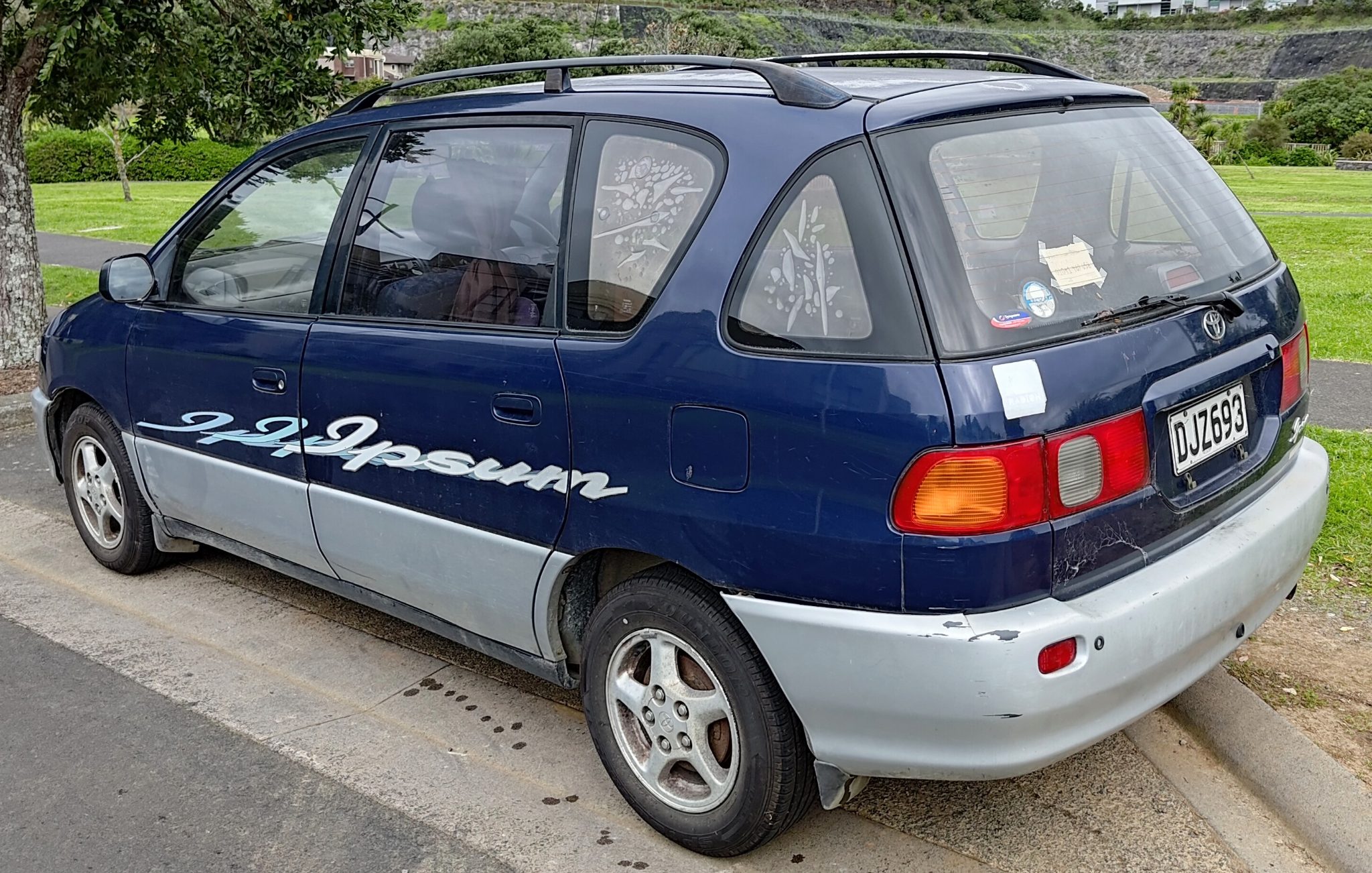 DJZ693, Toyota Ipsum 1st gen (M10), 1996–2001