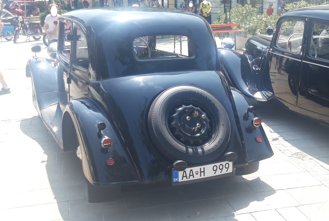 AA H 999, Tatra 57 57A Sedan, 1935–1938
