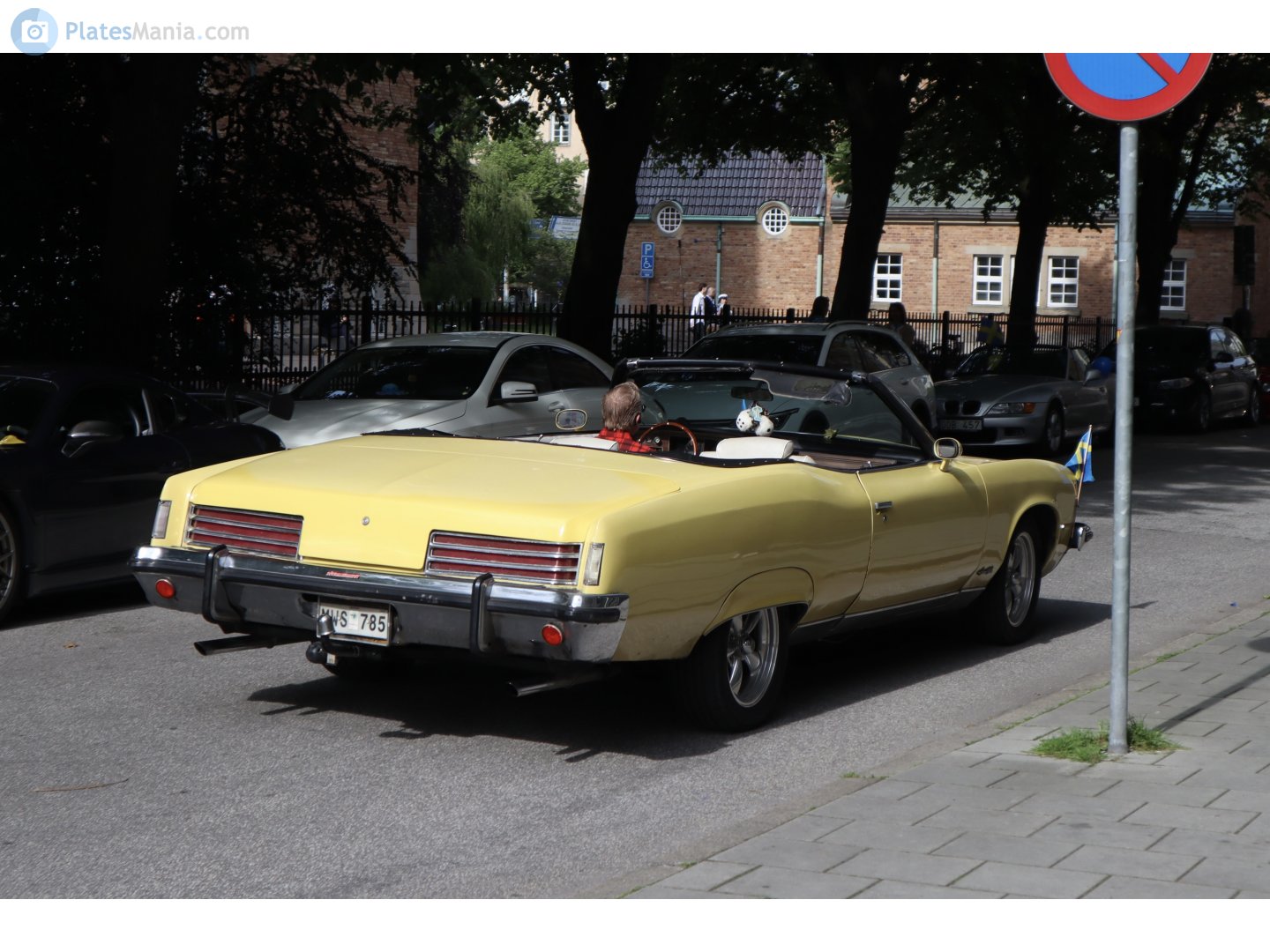 MWS 785, Pontiac Grand Ville 1st gen 1973 2-door Convertible (P67; B-body), 2nd facelift, 1972–1973