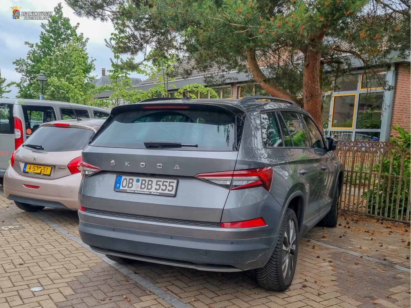 OB BB 555, Skoda Kodiaq 1st gen (NS7), facelift, 2021–2024