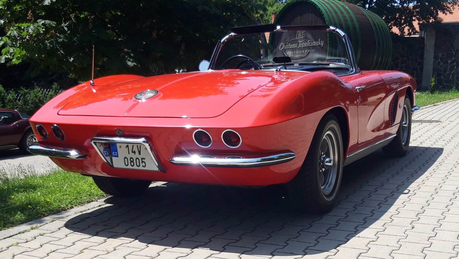14V 0805, Chevrolet Corvette 1st gen (C1; 67), 3rd facelift, 1960–1962