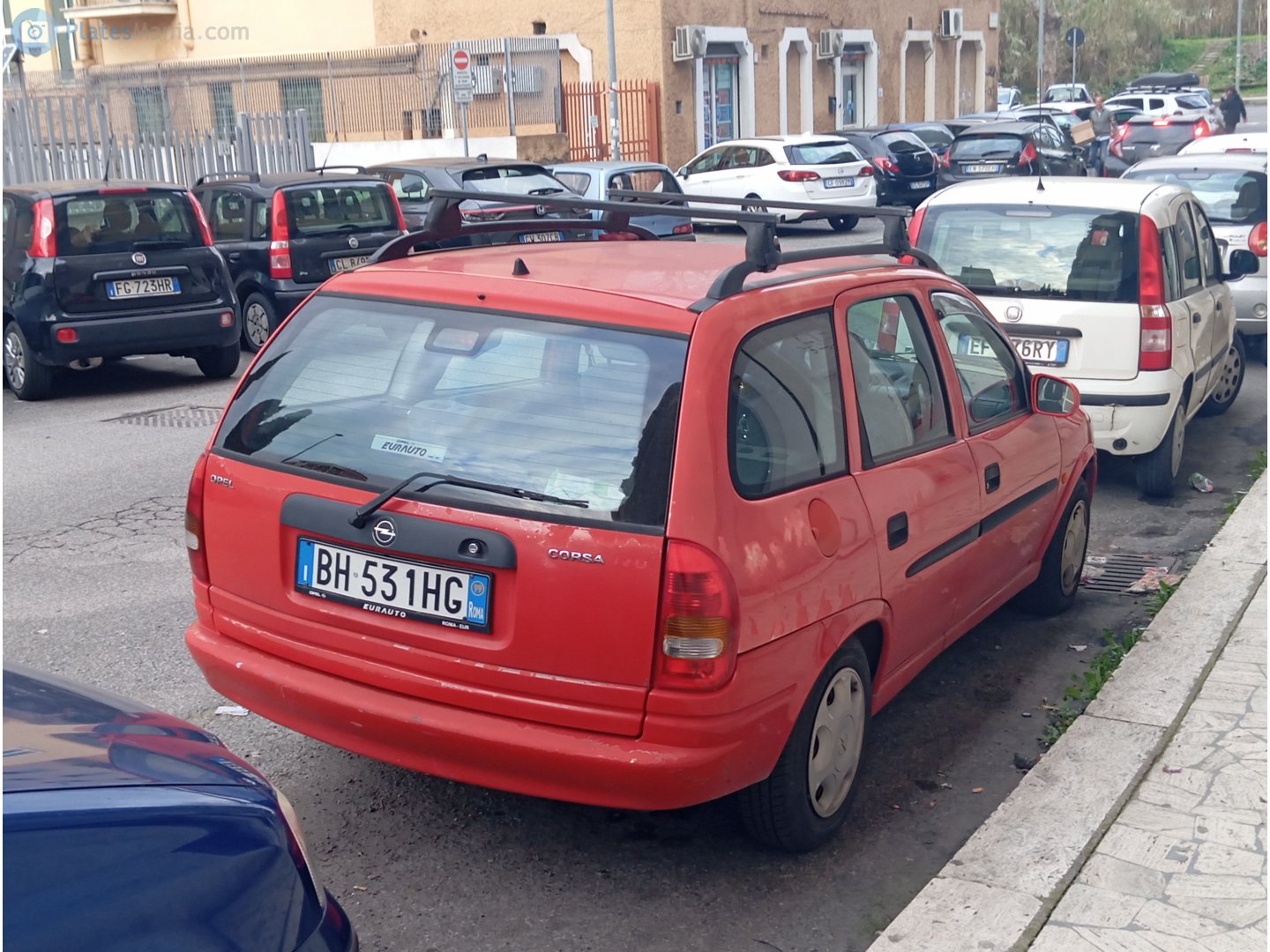 BH 531 HG, Opel Corsa 2nd gen (Swing) Wagon (B; S93; IN- and IT-market), 1998–2003