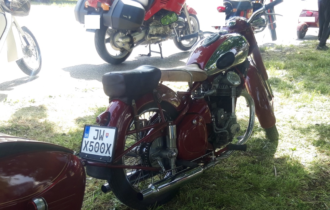 JW-X500X, Jawa 500 OHC, 1952–1958