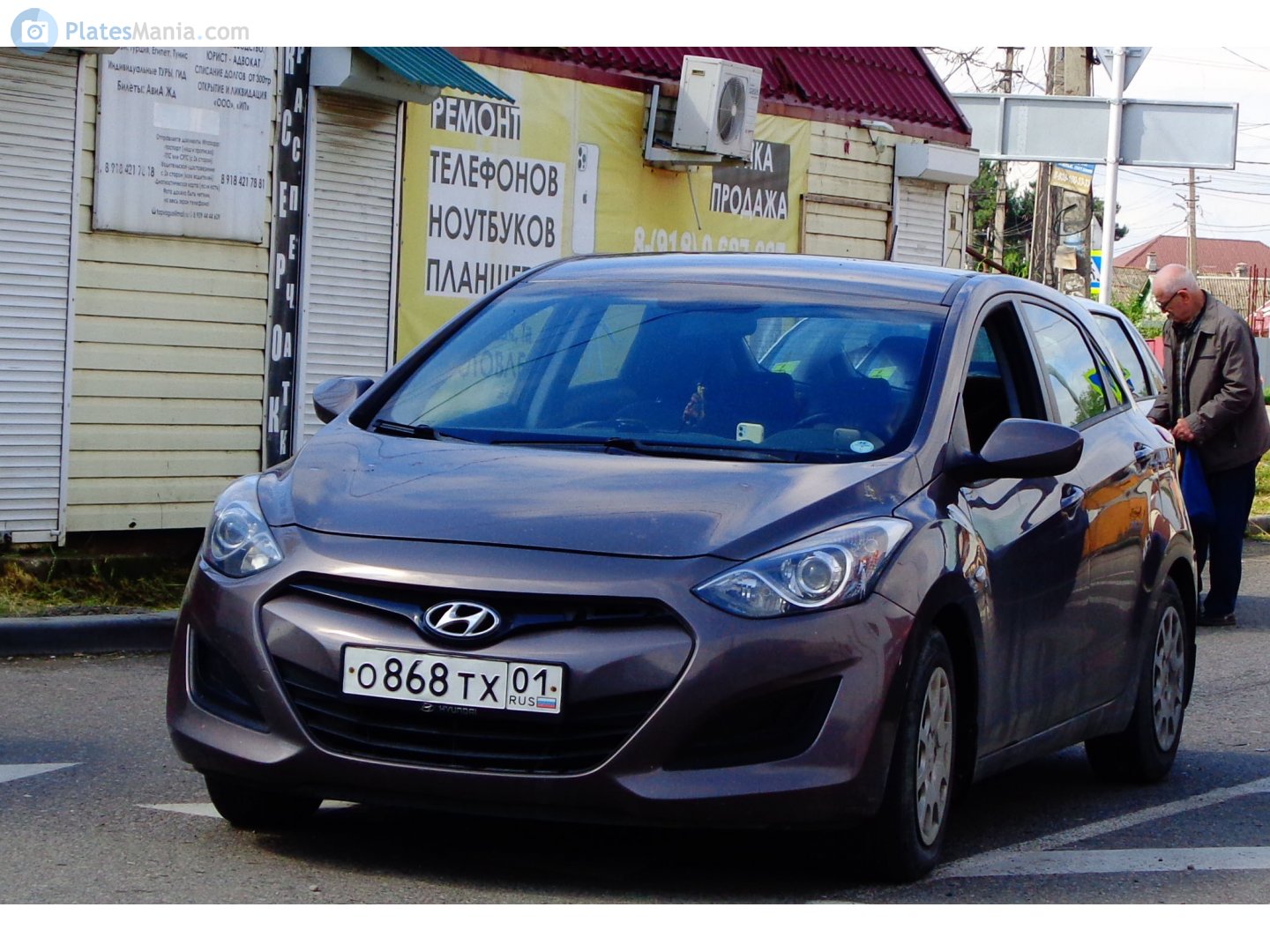 о 868 тх 01, Hyundai i30 2nd gen 5-door Hatch (GD), 2011–2017