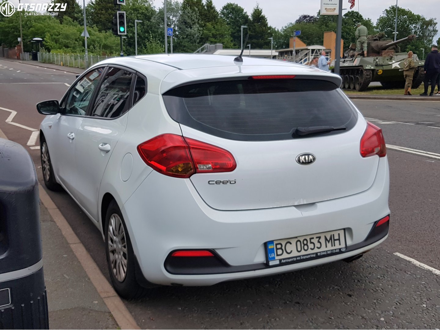 BC 0853 MH, Kia Ceed 2nd gen cee'd 5-door Hatch (JD), 2012–2018