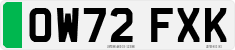 License plate of the United Kingdom, 2001 year system