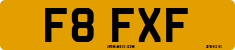 License plate of the United Kingdom, 1983 year system
