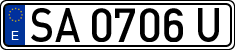 License plates of Spain, 1971 year series