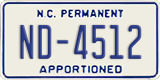 North Carolina, Apportioned (AB-1234)