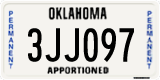 Oklahoma, Apportioned (1AB234)