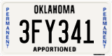 Oklahoma, Apportioned (1AB234)