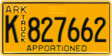 Arkansas, Apportioned (A 123456)
