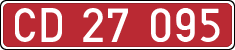 License plates of Spain, Diplomatic