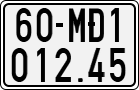 License plate of Vietnam, Specialty plates