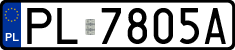 License plates of Poland, Regular car plates