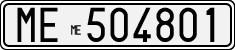 License plate of Italy, Cars (1927 year series)